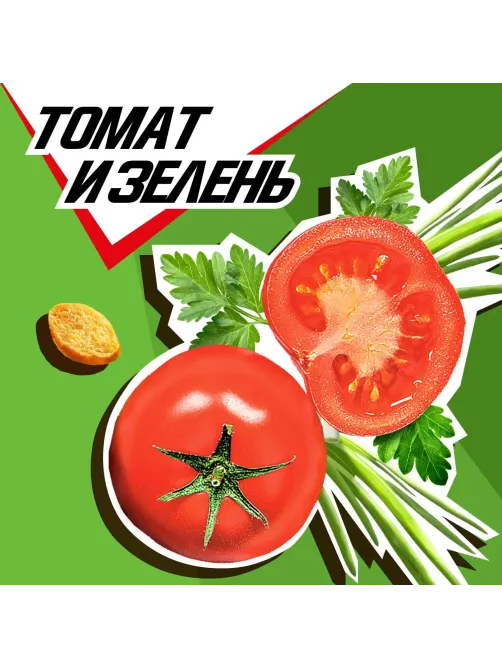 Сухарики Хрустим багет томат/зелень, 60гx24шт/уп