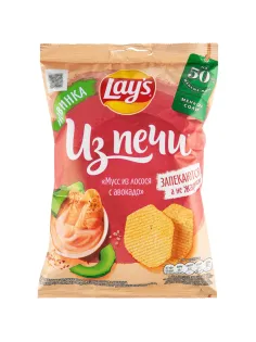 Чипсы Lays из печи Мусс из лосося, 81г