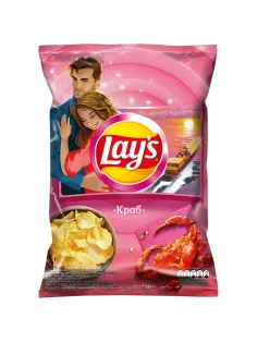 Чипсы Lays краб, 225г