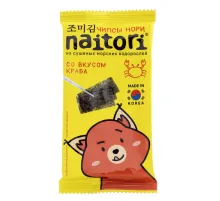 Чипсы-нори Naitori со вкусом краба 3г 10шт/уп