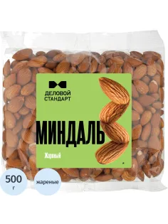 Миндаль Деловой Стандарт жареный,500г