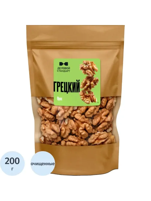 Грецкий орех Деловой Стандарт,200г