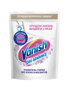 Пятновыводитель VANISH Oxi Advance Мультисила для бел/тканей  400г порошок