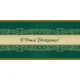 Открытка С Днем рождения! Орнамент, зел.фон, 10шт/упак (10,5х21см)1545-07