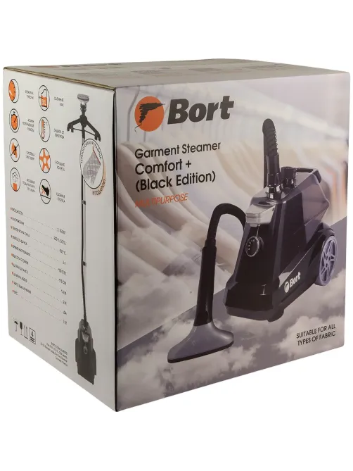 Отпариватель для одежды Bort Comfort + (Black Edition), 2350 Вт
