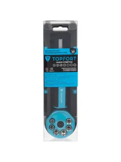 Набор отверток с трещоткой Topfort 39 предметов (580139)