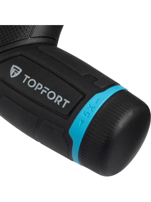 Отвертка складная Topfort со встроен.трещоткой 5Х и бит 13 пред наб(576113)
