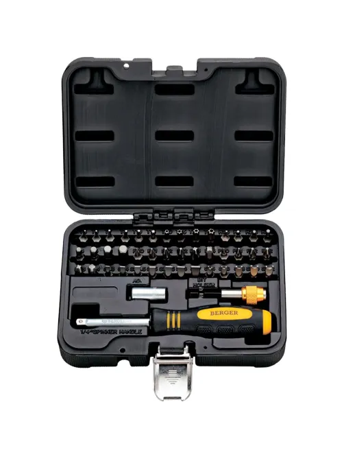 Отвертка Набор бит 45 предмет BERGER BG-45SB/BG2185