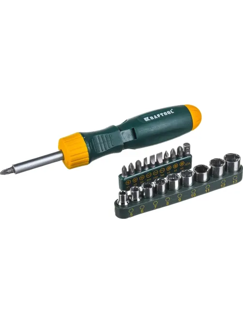 Отвертка Набор KRAFTOOL X-Hard-21, 21 предм 26151-H21