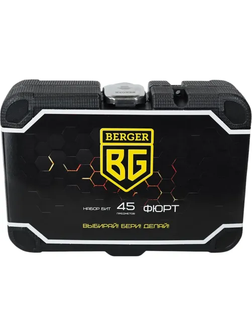 Отвертка Набор бит 45 предмет BERGER BG-45SB/BG2185