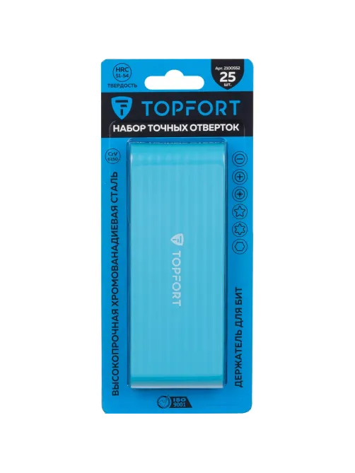 Набор отверток точных Topfort с битами 25 предметов (8082225)