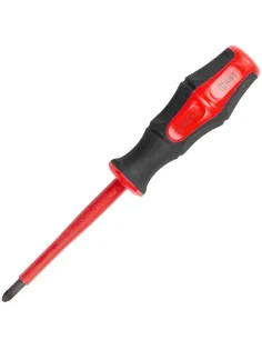 Отвертка диэлектрическая PZ/FL2x100 серия ПРОФИ (КВТ) 79779