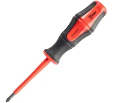Отвертка диэлектрическая PH1x80 серия ПРОФИ (КВТ) 78611