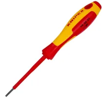 Отвертка диэлектрическая SL2.5x0.4 VDE KNIPEX KN-982025