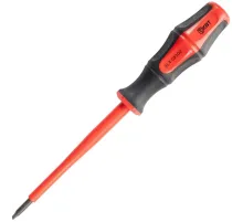 Отвертка диэлектрическая SL4.0x100 серия ПРОФИ (КВТ) 78609