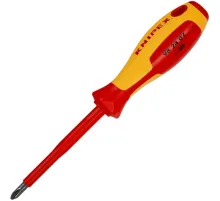 Отвертка диэлектрическая PH2 VDE KNIPEX KN-982402