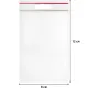 Пакет с замком (Zip Lock) с европодвесом 8 х 12 см, 60 мкм, 100 шт/уп