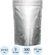 Пакет с замком Zip Lock Дой-пак металл.  92мкм 135x200+(40+40) мм 300шт/уп