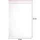 Пакет с замком (Zip Lock) с европодвесом 15 х 22 см, 60 мкм, 100 шт/уп