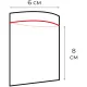 Пакет с замком (Zip Lock) Комус 6x8 см., 32мкм, 100 шт/уп