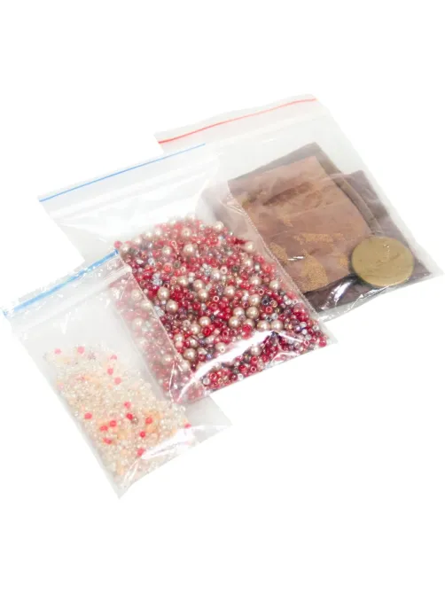 Пакет с замком (Zip Lock) Комус 6x8 см., 32мкм, 100 шт/уп