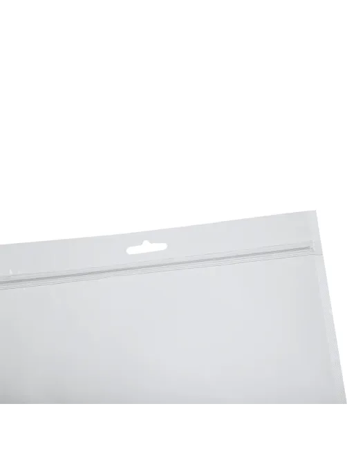 Пакет с замком (Zip Lock) с европодвесом 25 х 35 см, 60 мкм, 100 шт/уп