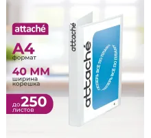 Папка на 4-х кольцах Панорама Attache 40мм Россия