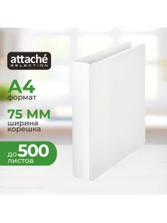 Папка на 4-х кольцах Панорама 75мм Россия