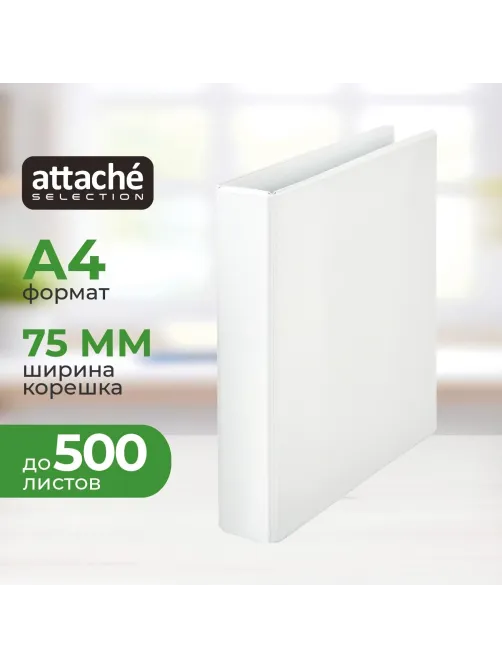 Папка на 4-х кольцах Панорама 75мм Россия