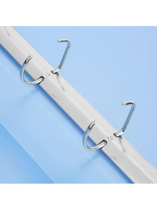Папка на 4-х кольцах Attache Selection Breeze, А4, D-кольца, 50мм, резинка