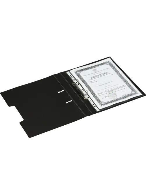 Папка на 2-х кольцах Attache Digital, черный