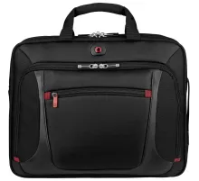 Портфель WENGER для ноутбука, черн, полиэстер/ПВХ, 40x15x33 см, 9 л 600643