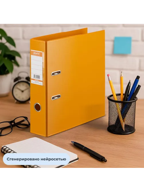 Папка-регистратор Strong Line  70мм, оранжевый,ПБП2,карм.кор