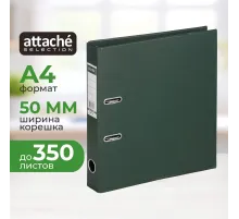 Папка-регистратор Strong Line 50мм,т-зеленый,ПБП2,карм.кор