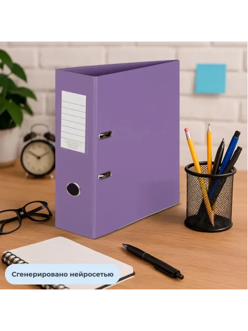 Папка-регистратор Attache Bright colours 80 мм мет. уг. сирен,ПБП2,карм.кор