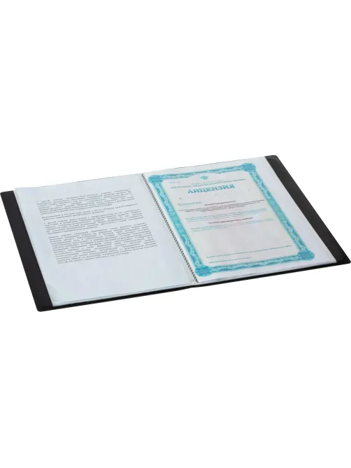 Папка файловая 80 ATTACHE 065-80Е черный