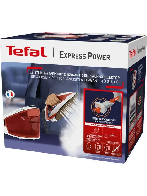Парогенератор Tefal SV8110E0 белый/терракотовый, 2400Вт, 6,3 Бар