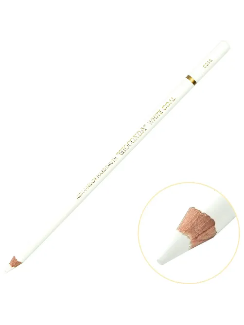 Уголь для рисования KOH-I-NOOR GIOCONDA EXTRA HB белый каранд.8812003003KS