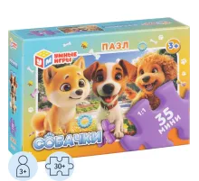 Пазл микс №13, классические в коробке. 35 эл-тов. Умные игры 32шт/уп