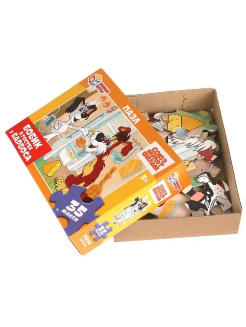 Пазл puzzle 35 эл. Бобик в гостях у Барбоса,4660254456068