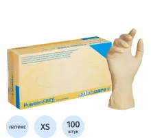 Перчатки мед. смотров. латекс н/c,н/о, текст,2хлор S&C TL/DL202 (XS) 50п/уп