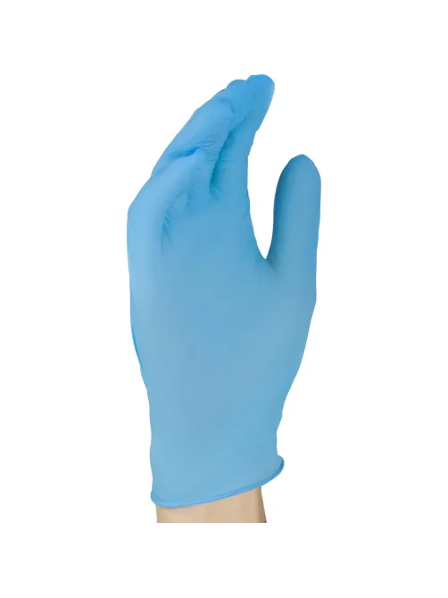 Перчатки нитрил.,н/о, голубой Clinical Program(M) 50п/уп
