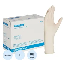 Перчатки мед. хирург. стерил. н/о. 27 ExtraMax  р-8,5 , 40 пар/уп