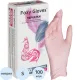 Перчатки нитрил. н/с н/о 3,5гр./шт роз FOXY-GLOVES S 50 пар/уп ШК8614/05454