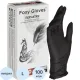 Перчатки нитрил., н/с,н/о, 3,5г./шт,черн FOXY-GLOVES L 50пар/уп ШК4259/8584