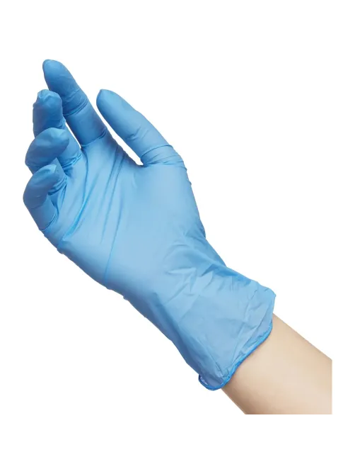 Перчатки mediOk нитрил.,голубой Blue Sky 4г., (M) 50пар/уп