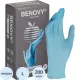 Перчатки нитрил., нестер., н/о, голубой Benovy (L) 100пар/уп