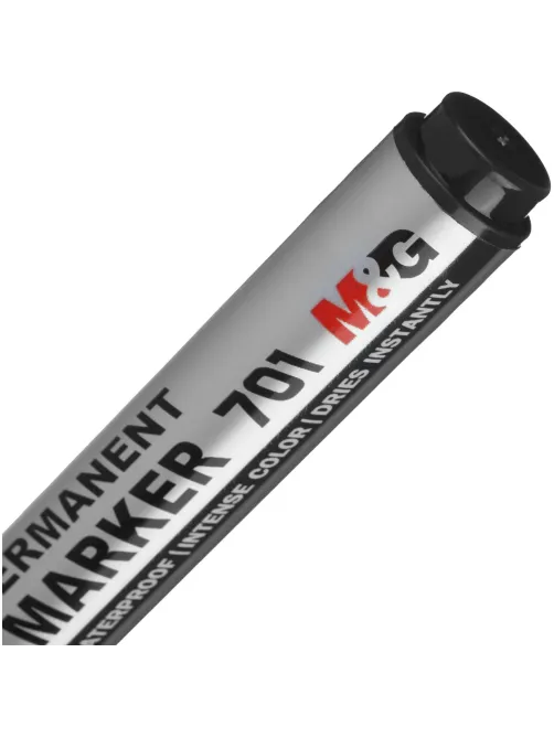 Маркер перманентный M&G 2,3 мм черный