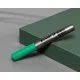 Маркер перманентный КОМУС PY2304 зеленый 1-4мм круглый наконечник
