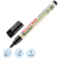 Маркер перманентный EDDING 25/1 EcoLine черный, 1 мм
